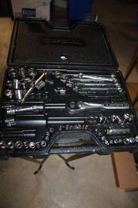 lot 92 image: Craftsman Mechanics Tool Set with Hard Case