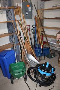 lot 100 image: Assortment of Yard Tools and Equipment Collection