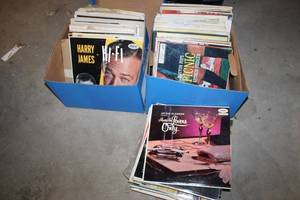lot 117 image: Large Collection of Vintage Vinyl Records including Harry James and Arthur Fiedler