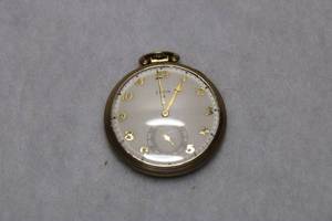 lot A-170 image: Vintage Elgin Pocket Watch with Gold Tone