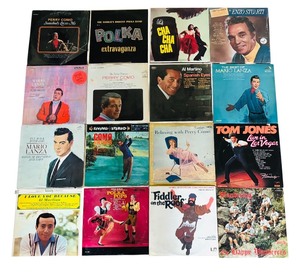 lot 140 image: Assortment of Vintage Record Albums