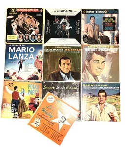 lot 132 image: Vintage Vinyl Records Including Roaring 20s, Mario Lanza, Polka Party and More