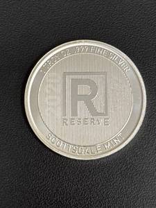 lot 100 image: 2021 Scottsdale Mint 1 oz .999 Fine Silver Reserve Round