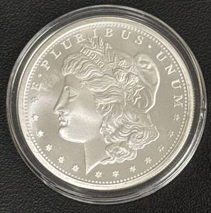 lot 130 image: Golden State Mint 1 Troy Ounce .999 Fine Silver Round