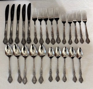 lot 76A image: Vintager Normandy Flatware Service for Five