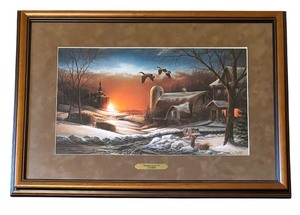 lot 112 image: Sharing Season II Print by Terry Redlin