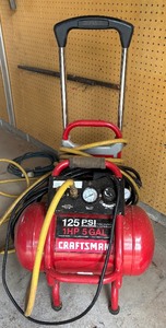 lot 148 image: Sears Craftsman Air Compressor Model 921-166360