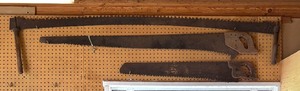lot 182 image: Three Vintage Saws