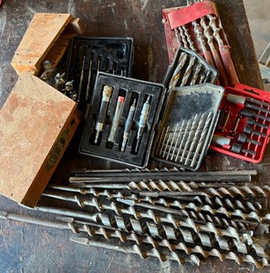 lot 200 image: Dozens of Drill Bits and More
