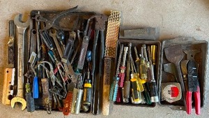 lot 205 image: Large Variety of Tools
