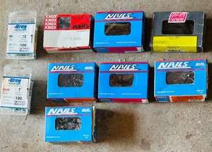 lot 166 image: Variety of Nails and Screws