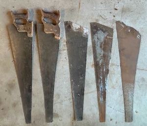 lot 168 image: Vintage Saws and Saw Blades