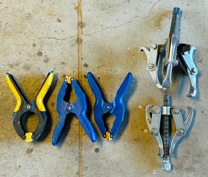 lot 171 image: Variety of Clamps