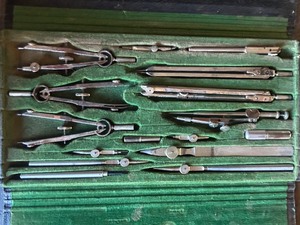 lot 175 image: Vintage Drafting Set