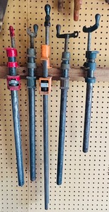 lot 140 image: Variety of Metal Clamps