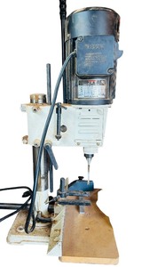 lot 18 image: JET JBM-5 Benchtop Mortiser with Assorted Bits