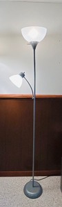 lot 128 image: Two Arm Floor Lamp