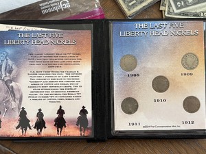 lot 37 image: Liberty Head Nickels