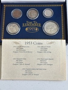 lot 89 image: 1953 Coin Collection