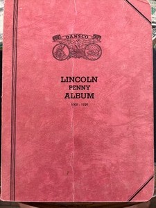 lot 91 image: Lincoln Cent Album and Cents