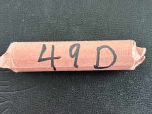 lot 169 image: 1949-D Lincoln Cent Roll