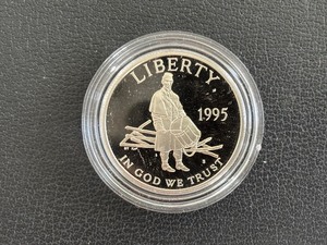 lot 120 image: 1995-S Civil War Half Dollar Proof
