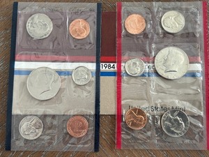 lot 140 image: 1984 P & D Mint Set