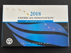 lot 143 image: 2018 American Innovation $1 Dollar Coin