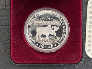 lot 147 image: 1985 Canada Silver Dollar National Parks