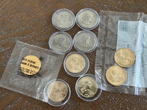 lot 158 image: Dollar Coins