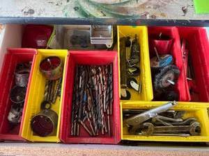 lot 39 image: Huge Lot of Drill Bits, Wrenches & More