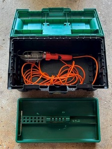lot 52 image: Nice PLANO Box w UtilityGarage Light