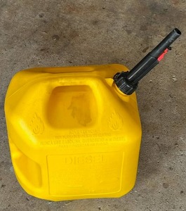 lot 60 image: 5-Gallon Diesel Fuel Can (Empty)