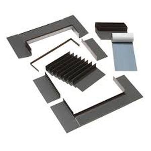 lot 63 image: VELUX M02, M04, M06, M08 Low-Profile Flashing with Adhesive Underlayment for Deck Mount Skylight   Customer Returns See Pictures