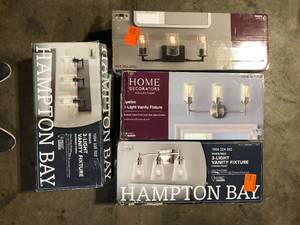 lot 8 image: Lot of Assorted Lighting Various Models and Conditions   Customer Returns See Pictures