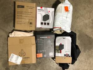 lot 57 image: Lot of Assorted Grill Covers Various Models and Conditions Customer Returns See Pictures