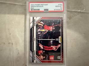 lot 1 image: PSA Gem Mint 10 Jalen GreenAlpern Sengun Panini Instant