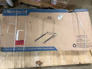 lot 31 image: Exerpeutic Two-in-One Walking Treadmill