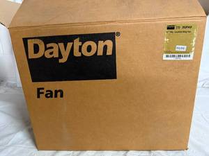 lot 37 image: Dayton 12 Direct Drive Exhaust Ring Fan
