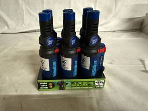 lot 46 image: 6 Pack of Pivot Dual Torches