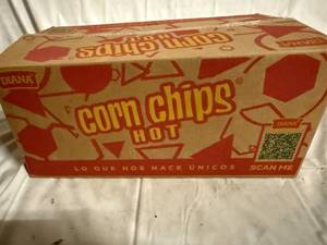lot 88 image: 24 Bags of Diana Hot Corn Chips