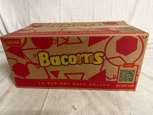 lot 91 image: 24 Bags of Bacorns BBQ Bacon Corn Chips