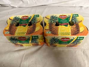 lot 124 image: 2 x 6ct Packs of Del Monte Pineapple Juice