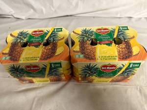 lot 125 image: 3 x 6ct Packs of Del Monte Pineapple Juice