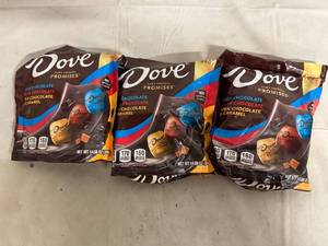 lot 149 image: 3 Bags of Dove Promises