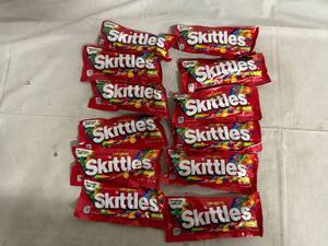 lot 167 image: 12 Packs of Skittles