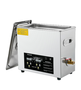 lot 101 image: Brand New Kaimashi Professional Stainless Steel Ultrasonic Cleaner with Digital Timer 6.5L $116.99 Retail