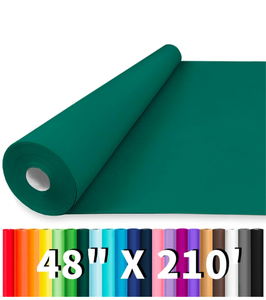 lot 146 image: Brand New Vanhench 4ft x 210ft Christmas Green Craft Paper $56.98 Retail