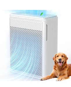 lot 192 image: Brand New Air Purifiers for Home Pets Covers Up to 1500 Sq Ft H13 Hepa Filter with Washable Pre-Filter, Pet Hair Dander Smoke Air Cleaner, 22dB Quiet Sleep for Living Room Bedroom Kitchen, P280 Retail $45.99