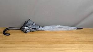 lot 215 image: Brand New Umbrella Clear with Design